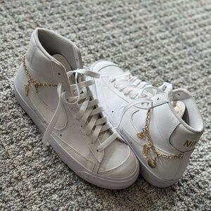 Nike Women's White High-Top Sneakers